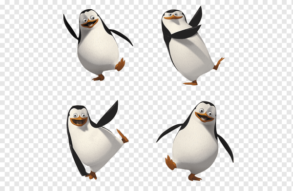 Стикеры пингвины из Мадагаскара