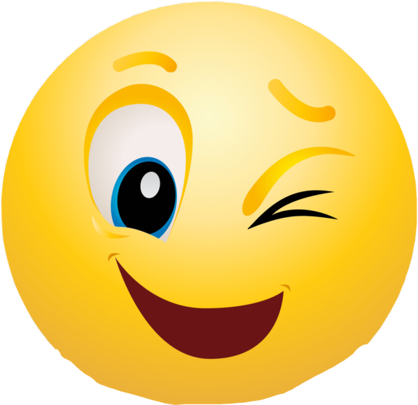 Подмигивающий смайлик