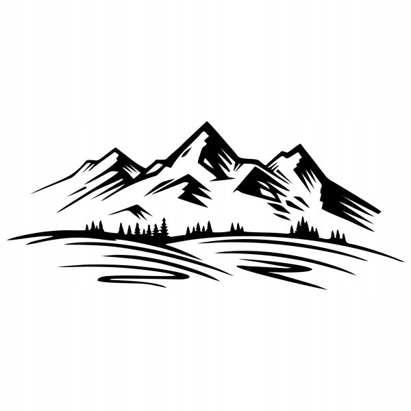 Горы вектор
