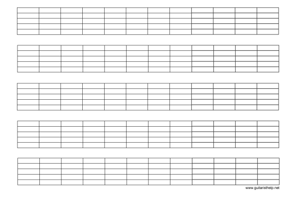 Лады на 6 струнной гитаре для начинающих