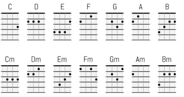 Лады на 6 струнной гитаре для начинающих