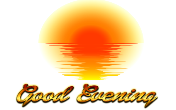 Good Evening надпись