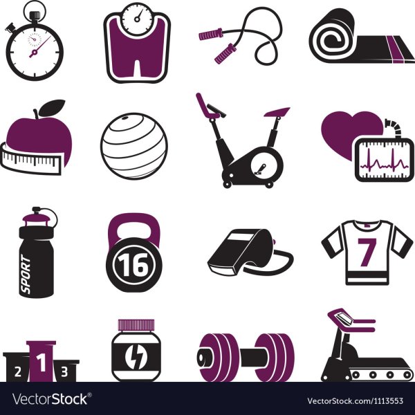 Иконки для актуального фитнес