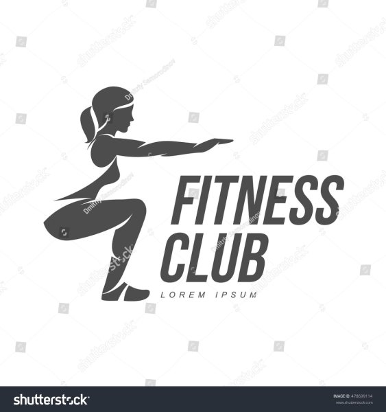 Лого спортивная девушка