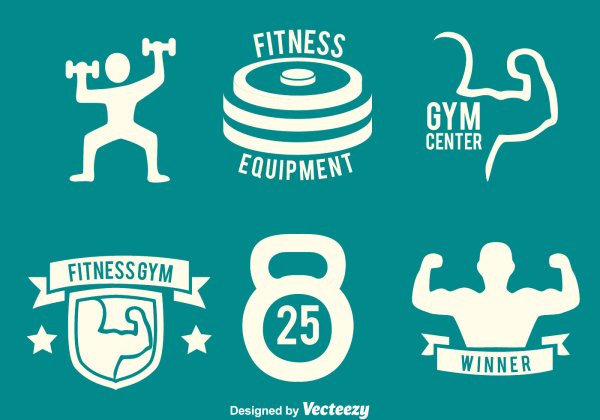 Эмблема фитнес клуба