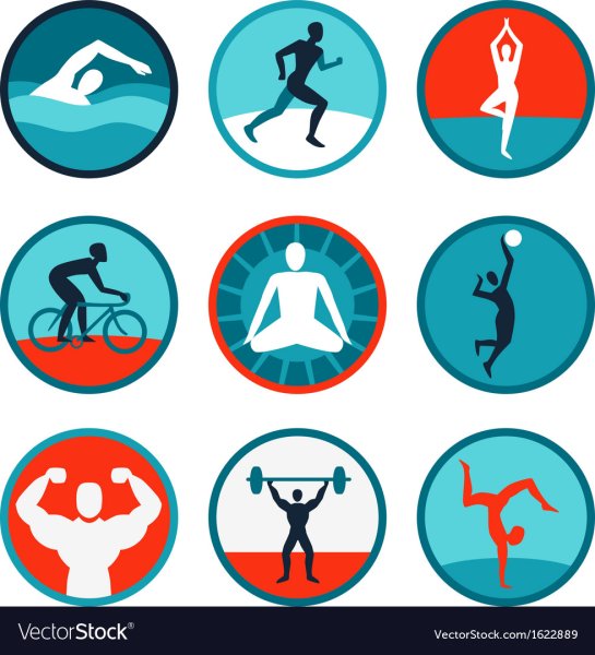 Символ спорта и здоровья