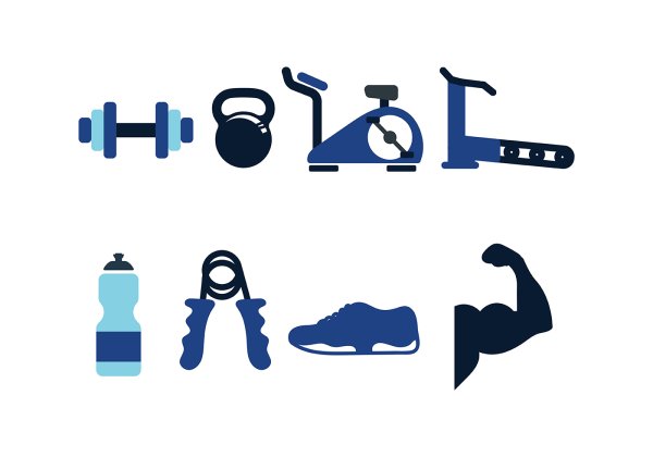 Фитнес иконка