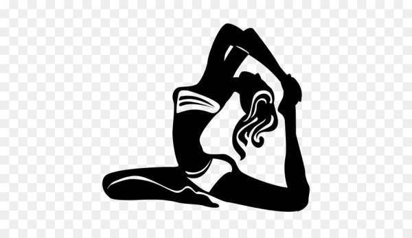 Силуэт спортивной девушки