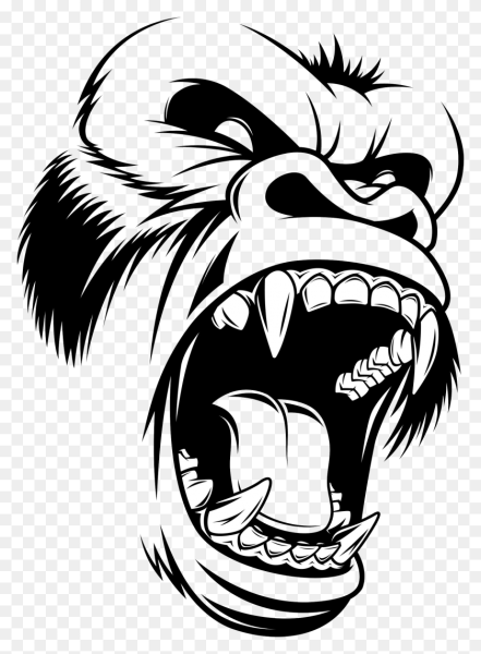 Наклейка зубы акулы