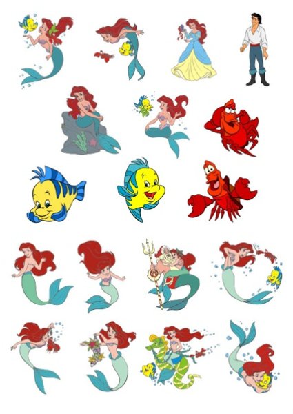 Наклейки этикетки Ариэль