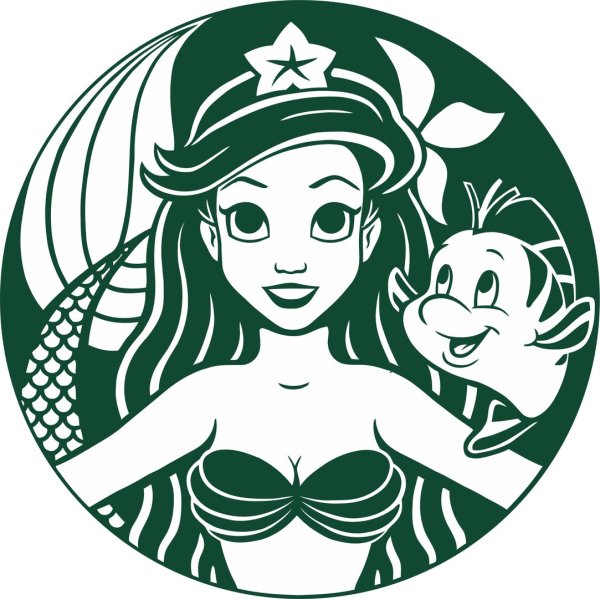 Эмблема Старбакс Дисней