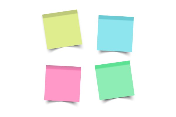 Квадратные Стикеры для заметок