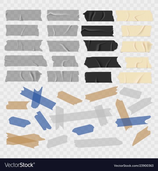 Скотч наклеенный