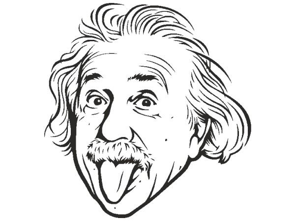 Лицо Эйнштейна