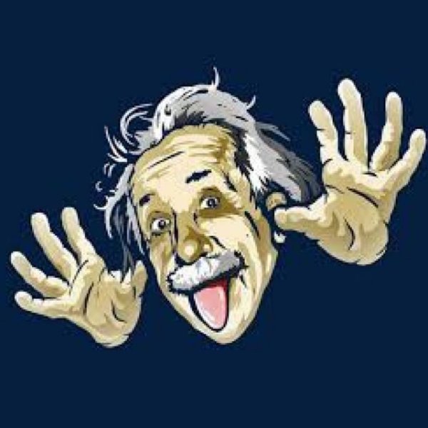 Эйнштейн наклейка