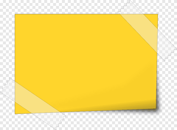 Желтый стикер