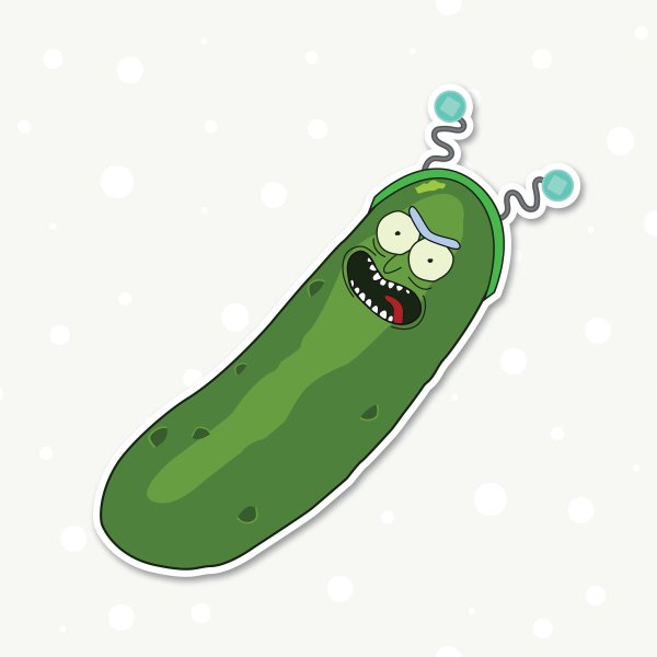 Рик и Морти огурец