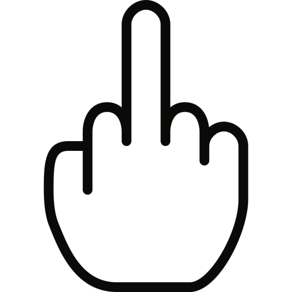 Средний палец