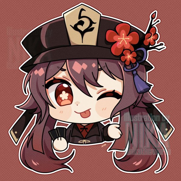 Чиби ху Тао Genshin Impact