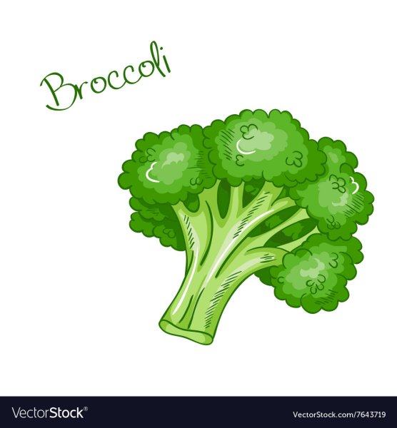 Значок брокколи