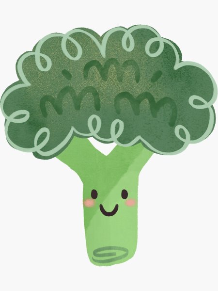 Брокколи рисунок