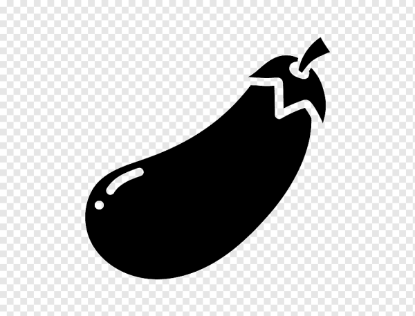 Баклажан силуэт