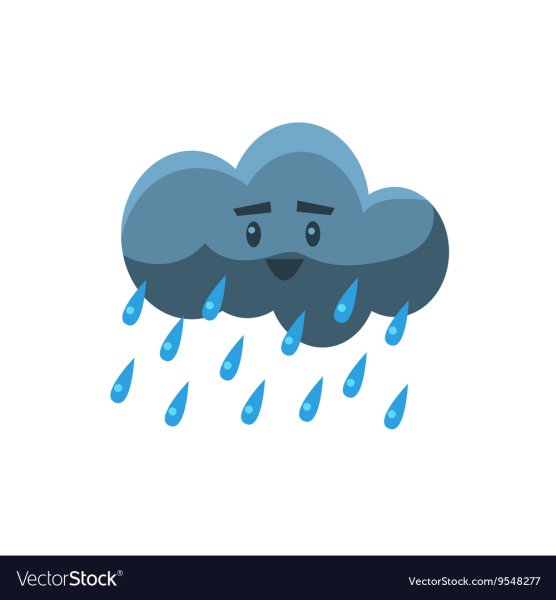 Стикер дождик