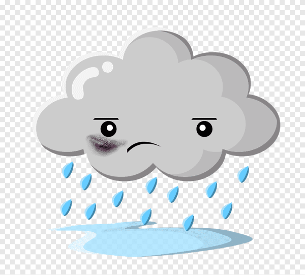 Грустная тучка