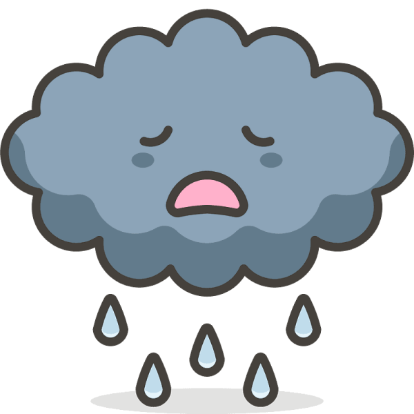 Грустная тучка