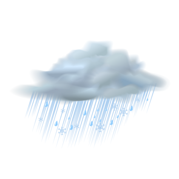 Облако с дождиком серебром