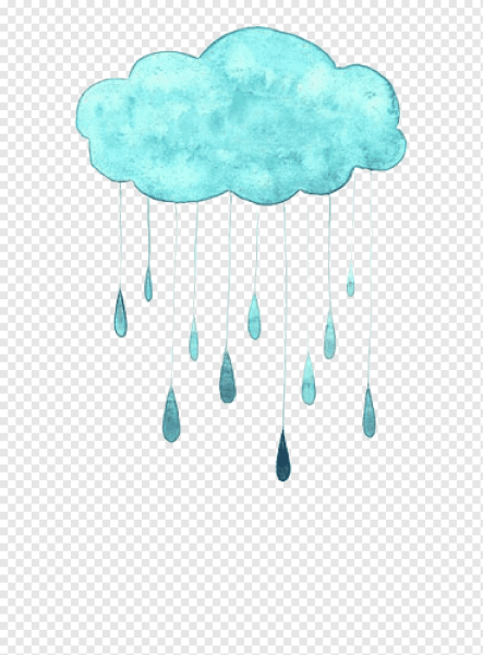 Облако с дождиком