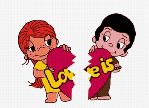 Love is мальчик и девочка