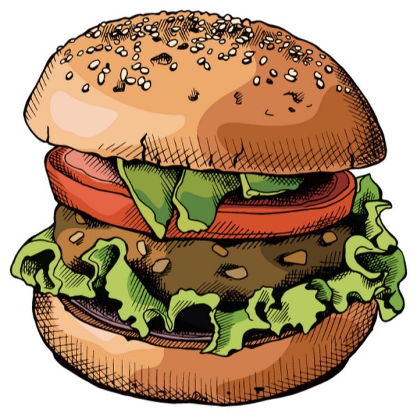 Контур бургера