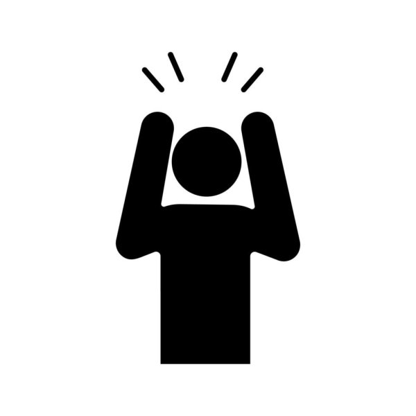 Девушка ШОК вектор