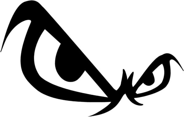 Силуэт привидения на Хэллоуин