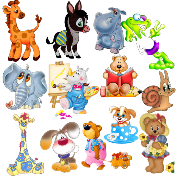Мультяшные звери