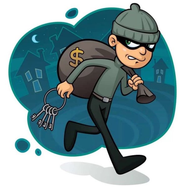 Вор мультяшный