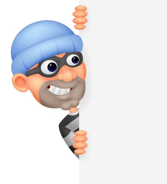 Вор мультяшный