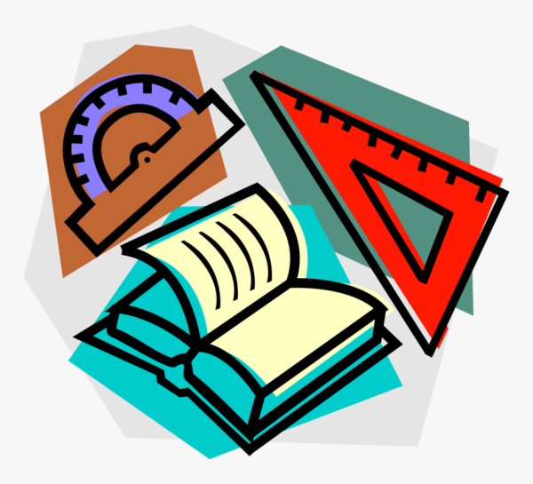 Рисунок книги математики