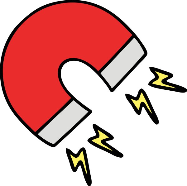 Магнит круглый вектор