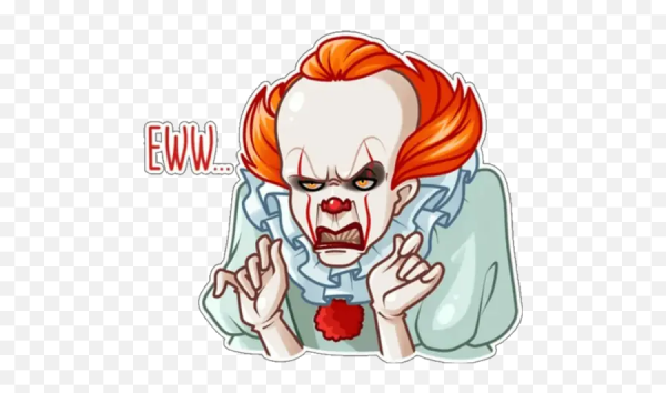 Стикер Telegram Pennywise