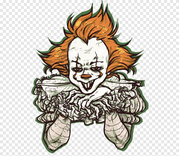 Оно клоун ПЕННИВАЙЗ рисунок