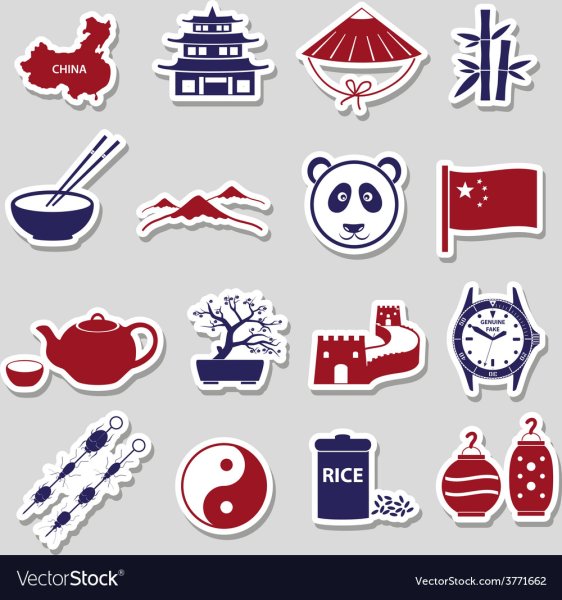Стикеры Китай
