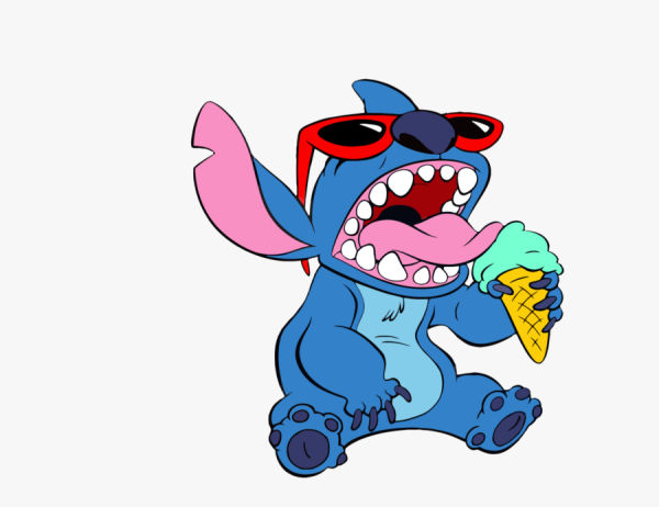 Стич и мороженое