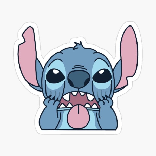 Стич Стикеры телеграмм