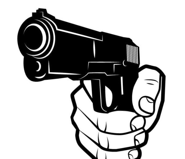 Рука с пистолетом