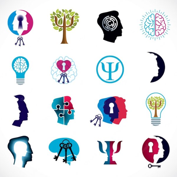 Значок психолога