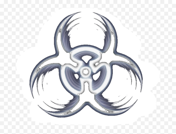 Чёрный желтый биохазард