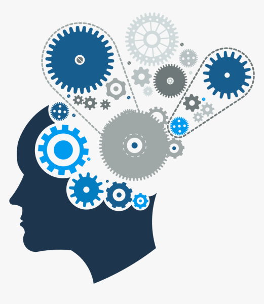 Голова с шестеренками