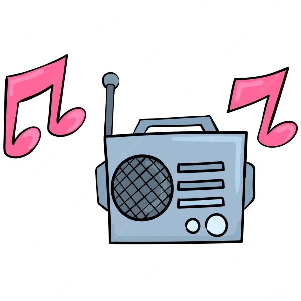 Значок радиоприемник
